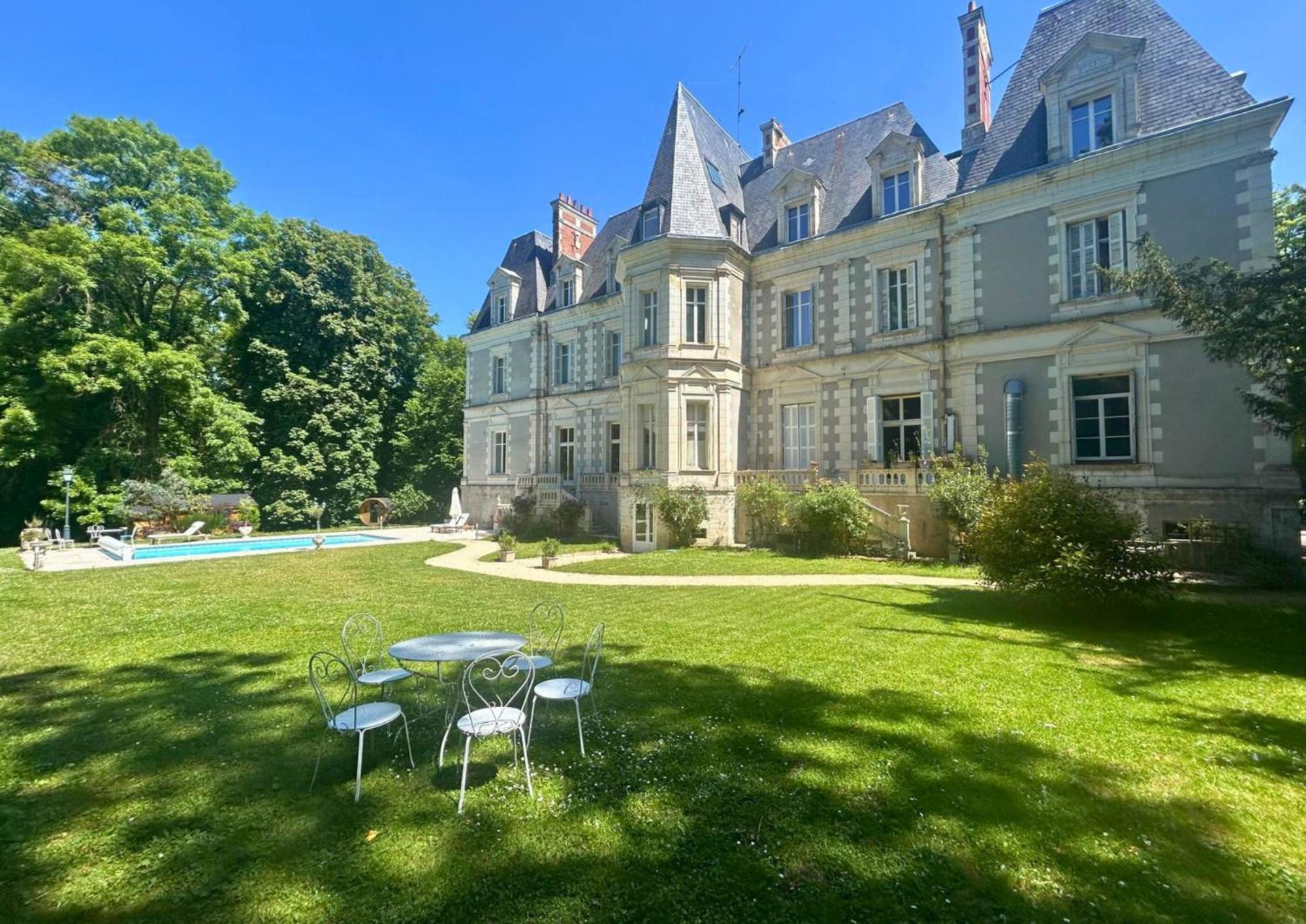 Chateau De Saint-Bohaire Zewnętrze zdjęcie